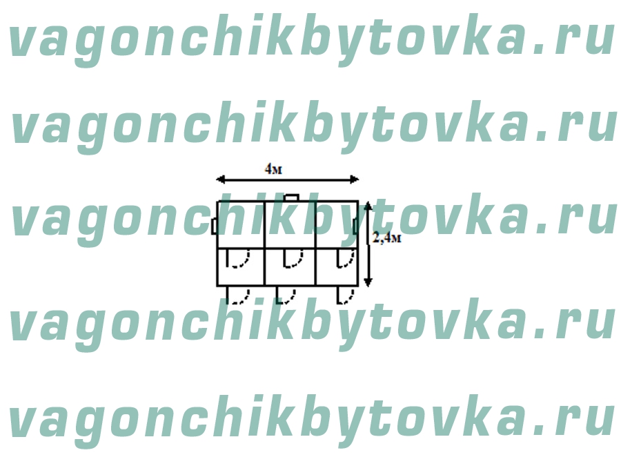 Изолятор ветеринарный из БК 4м